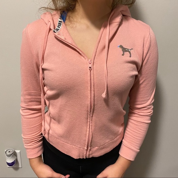 VS PINK Sequence Zip up
